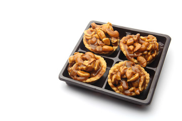 Chocolate biscuit with Cashew nuts