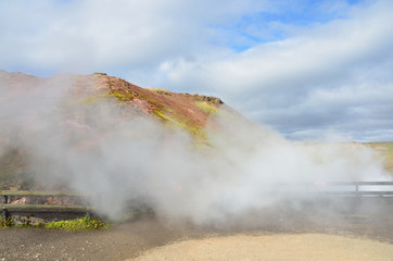 Самый большой в Европе горячий источник Дейлдартунгуквер
