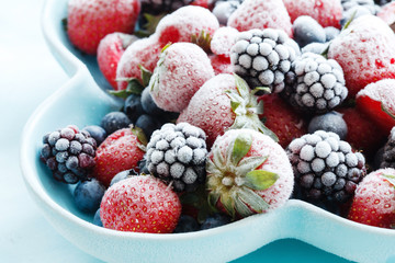 frozen berries