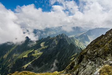 Fagaras mountaines peaks, Romania