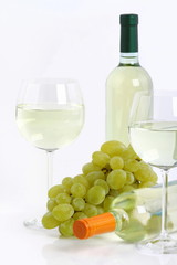 Fototapeta premium Vino bianco