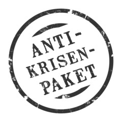 sk140 - StempelGrafik Rund - Anti-Krisenpaket - g1570