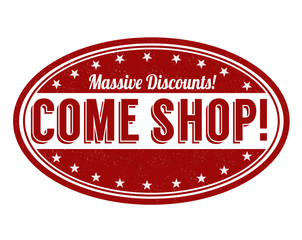 Come shop stamp