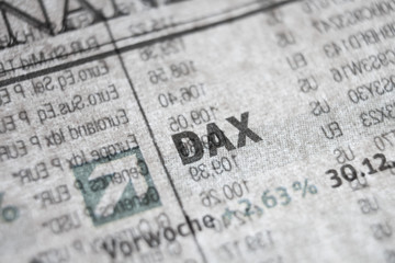 DAX Zeitung Konjunktur