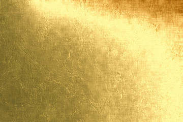 Gold metallic background, linen texture