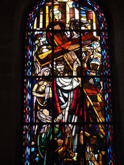 Obraz premium Catedral de Lausanne en Suiza
