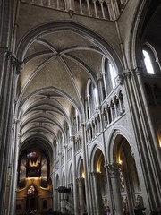 Fototapeta premium Catedral de Lausanne en Suiza