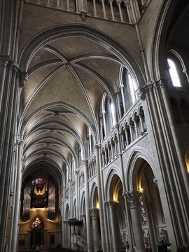 Catedral de Lausanne en Suiza