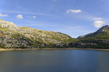 Mallorca, altes Haus am Gorg Blau