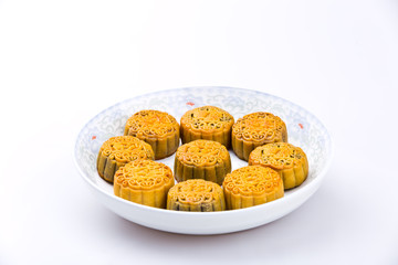 Chinese traditional food--Moon cake