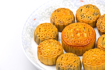 Chinese traditional food--Moon cake