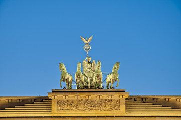 Obraz premium The Brandenburger Tor at Berlin, Germany