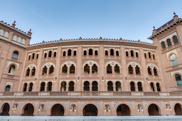 Fototapeta premium Las Ventas Bullring in Madrid, Spain.