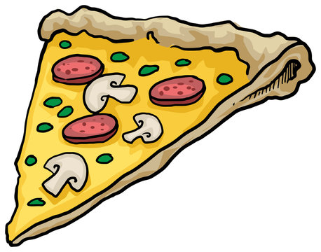 recommend clip art: Pizza slice
