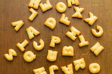 biscuit text