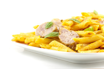 Pasta Sausage Peppers
