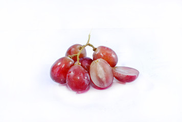 wine isolated on white