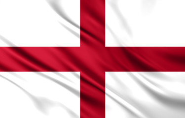 Obraz premium The National Flag of the England