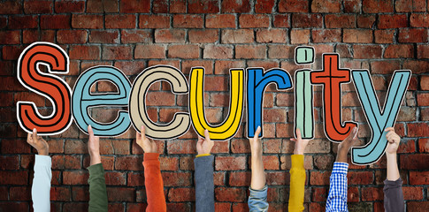 Security Word Concepts Isolated on Background