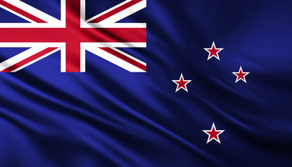 The National Flag of the Zealand