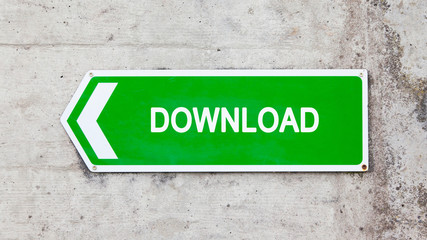 Green sign - Download
