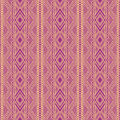tribal purple and orange pattern