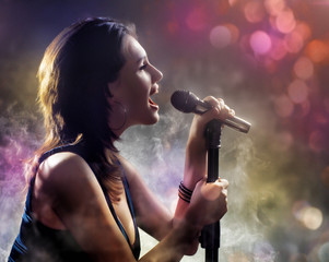 singing girl