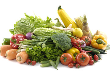 Set of tasty vegetables