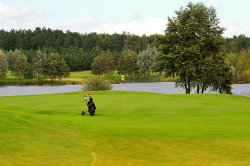krajobraz wiejski, golf, sport