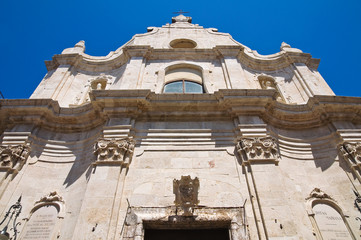 Church of Madonna del Soccorso. San Severo. Puglia. Italy.