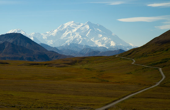 Mount Mc Kinley (Denali) In Alaska