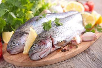 raw fish