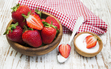 Fresh strawberries