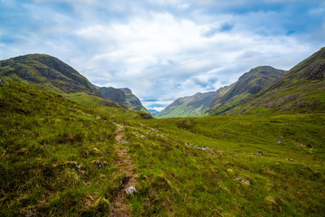 Fototapeta premium Beautiful Mountains of Glencoe