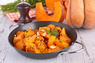 grilled pumpkin