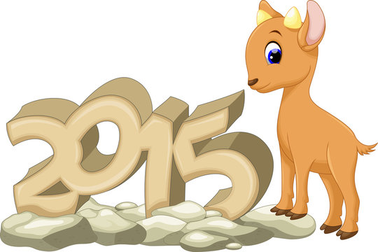 Goat as a symbol for year 2015