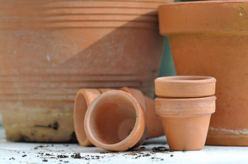 pots en terre cuite