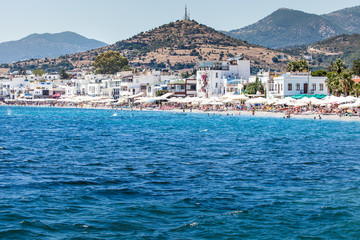 Aerial view to the city. Bodrum, Turkey