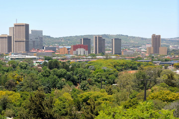 Fototapeta premium Pretoria central business area