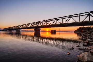 Bridge at night