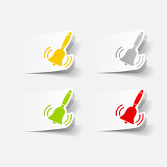 realistic design element: bell