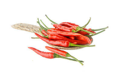 chilli peper isolated on white background