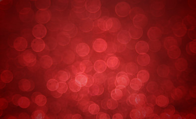 Red blur bokeh backround