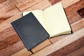 leather notebook