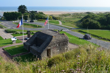 Monument 2th ID US - plage d'Omaha beach