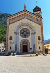 Obraz premium Trentino - Chuch in Mezzacorona