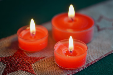 Weihnachten, Advent, Dekoration, Kerzenschein