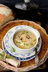 autumn mushroom soup