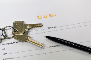 Mietvertrag
