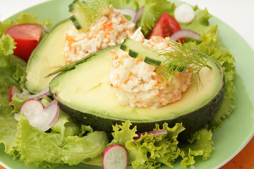 avocat au surimi